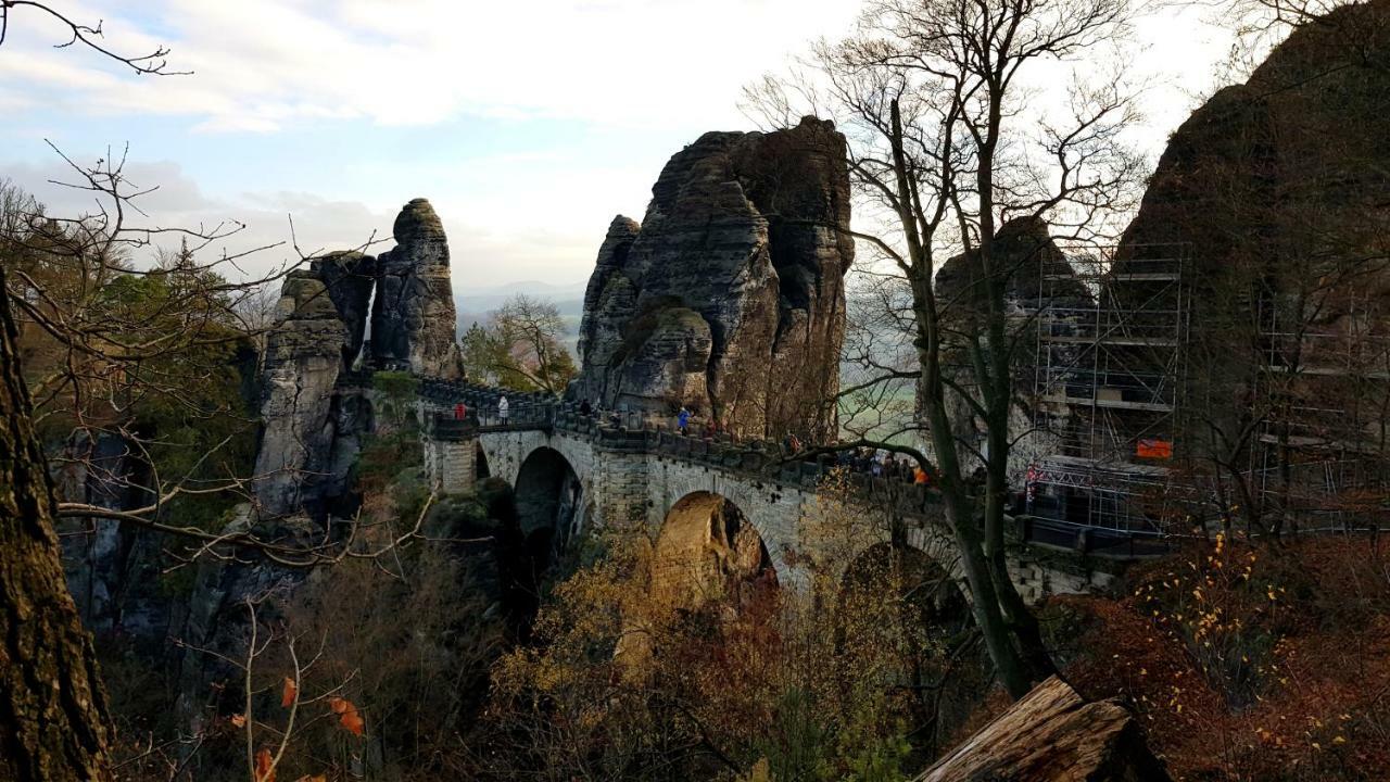 Ferienwohnung Struppi Saechsische Schweiz Struppen Экстерьер фото