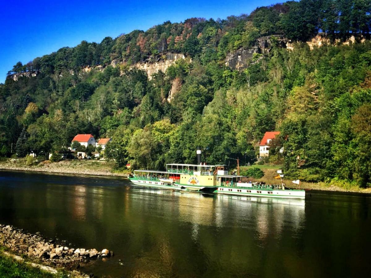 Ferienwohnung Struppi Saechsische Schweiz Struppen Экстерьер фото